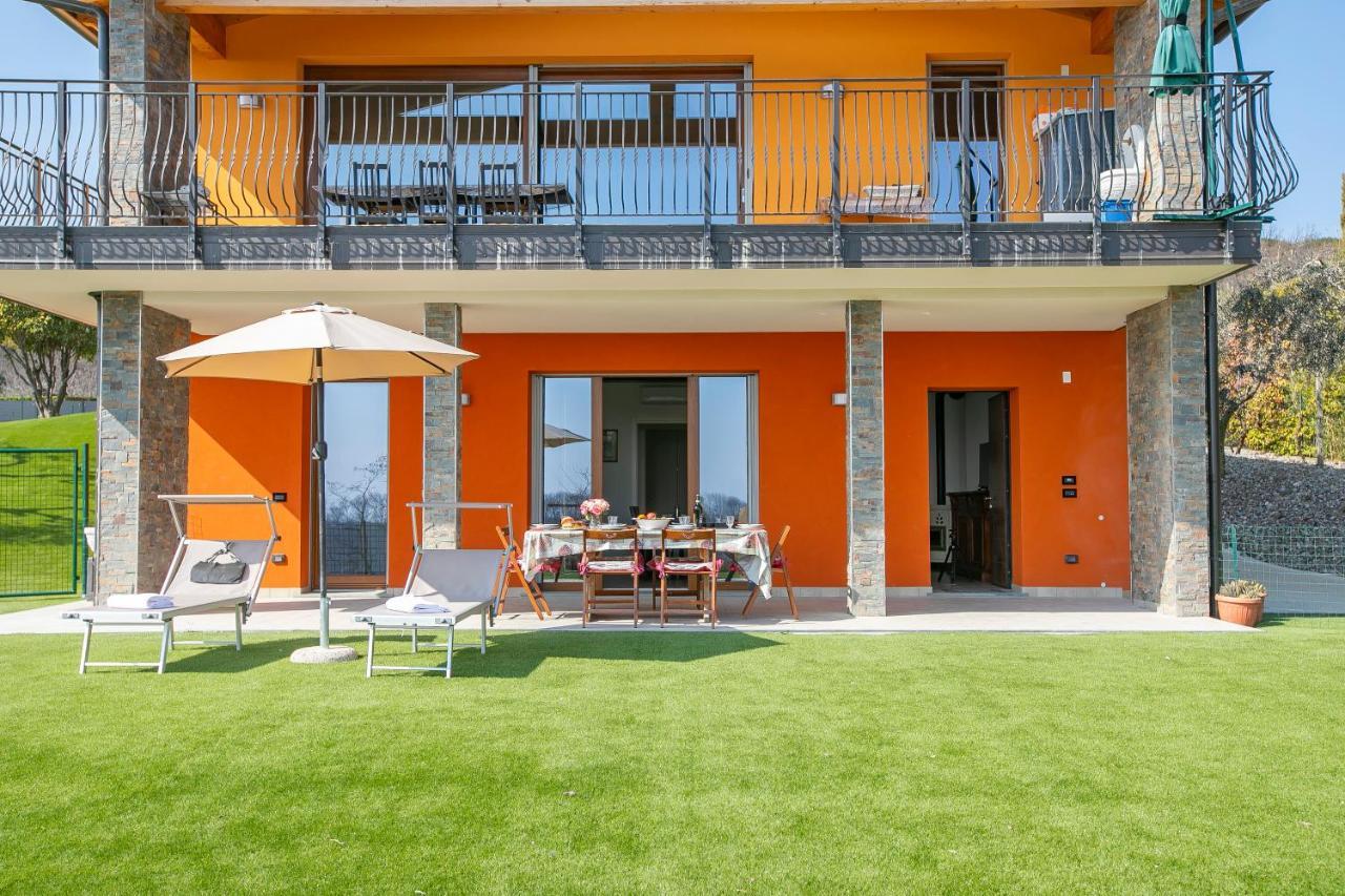 Villa Teresa Apt Lake Garda View - Happy Rentals Сояно-дель-Лаґо Екстер'єр фото